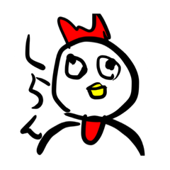[LINEスタンプ] 表情がすごいトリ