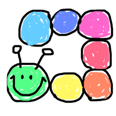[LINEスタンプ] 手書きカラフルまるまる