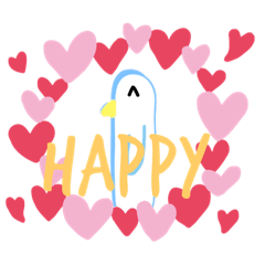 [LINEスタンプ] ペンギンのような生き物