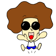 [LINEスタンプ] 髪の毛3兄弟