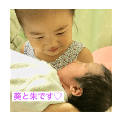 [LINEスタンプ] あおたんあかりん