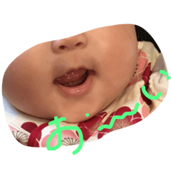 [LINEスタンプ] おしゃべりな赤ちゃん