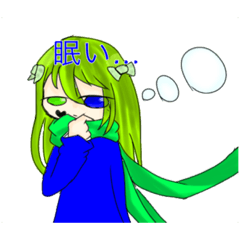 [LINEスタンプ] 病華のオリキャラスタンプ
