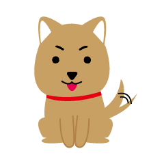 [LINEスタンプ] ていねいなわんこ