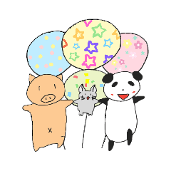 [LINEスタンプ] かわいい仲間たち。