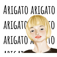 [LINEスタンプ] Arahata_kageのイラストスタンプ