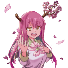[LINEスタンプ] 桜ハナの敬語スタンプ