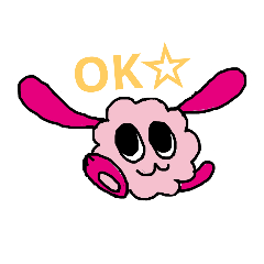 [LINEスタンプ] うさっぴ☆