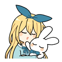 [LINEスタンプ] 毎日使えるありすちゃんスタンプ