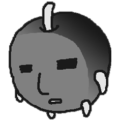 [LINEスタンプ] リンゴくん