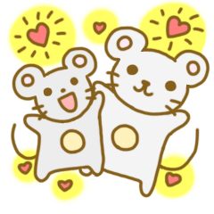 [LINEスタンプ] ねずみくんの毎日使えるスタンプ