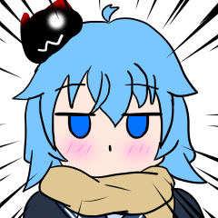 [LINEスタンプ] 返事をする女の子たちver.2