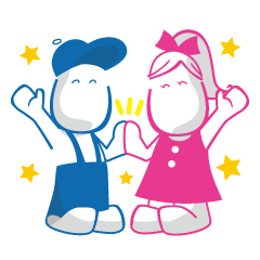 [LINEスタンプ] TG モブ(モビー) ＆ ラニ スタンプ
