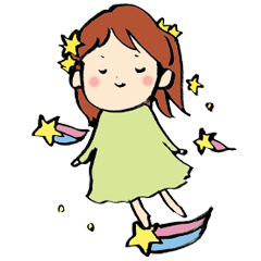 [LINEスタンプ] 気持ち伝わる！ゆるカワ女子