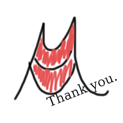 [LINEスタンプ] 唇と眼鏡