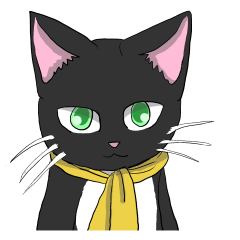 [LINEスタンプ] 黒猫マガツスタンプ