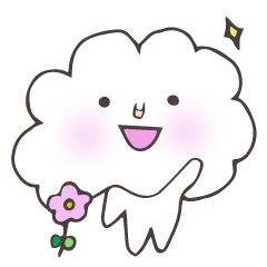 [LINEスタンプ] モクモク くもきち