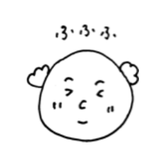 [LINEスタンプ] ふわふわおじちゃん