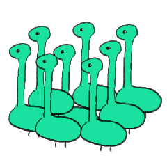 [LINEスタンプ] くびながさん