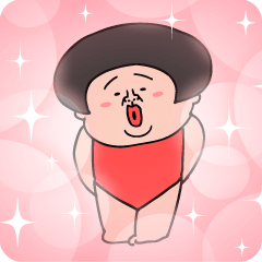 [LINEスタンプ] なつのめぐみ（裸足）