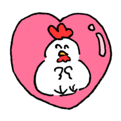 [LINEスタンプ] ニワトリ日記 2