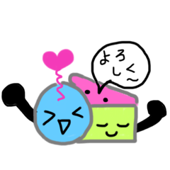 [LINEスタンプ] ○▲□