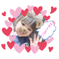 [LINEスタンプ] おてんば娘❤️