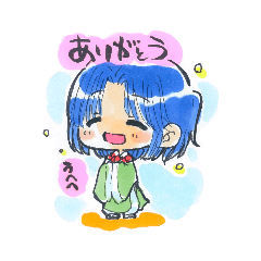 [LINEスタンプ] せんにんたいちょう1