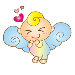 [LINEスタンプ] 可愛い癒しの天使