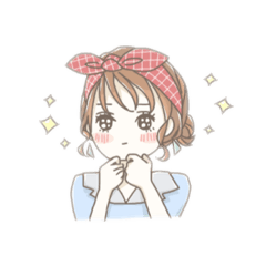 [LINEスタンプ] ゆるふわ ガール