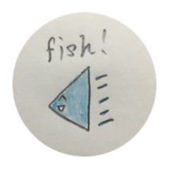 fish stamp！ 可愛いお魚達！
