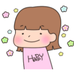 [LINEスタンプ] 女の子のスタンプ(リアクション)