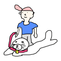 [LINEスタンプ] 不揃いの動物たちその2