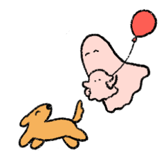 [LINEスタンプ] おばけの献身2