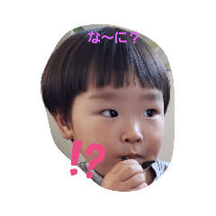 [LINEスタンプ] そうちゃんスタンプ我が家の王子