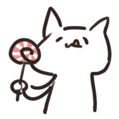 [LINEスタンプ] もちねこ敬語 3