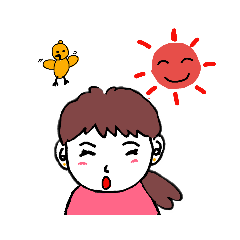 [LINEスタンプ] 内海ちゃん