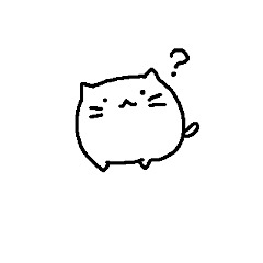 [LINEスタンプ] しんぷるネコちゃん