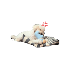 [LINEスタンプ] ななつのけだまみれ
