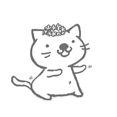 [LINEスタンプ] 鼻のでかい猫