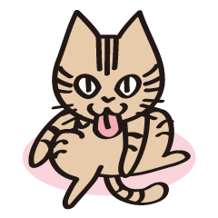 [LINEスタンプ] とらねこライの日常編