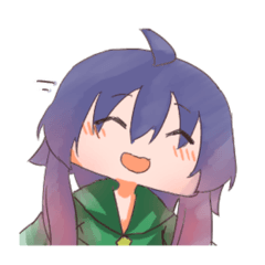 [LINEスタンプ] 藍と椛スタンプ