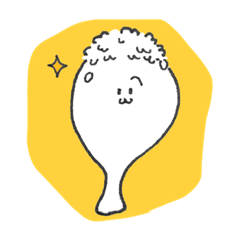 [LINEスタンプ] つぎわ家のしゃもじくん