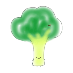 [LINEスタンプ] やさいとコオロギ