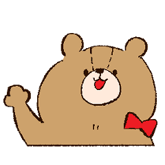 [LINEスタンプ] くまおの日常スタンプ