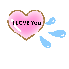 [LINEスタンプ] ラ～ブ