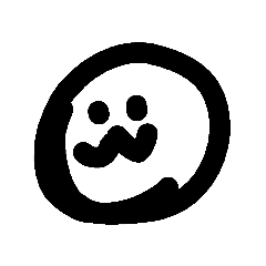 [LINEスタンプ] シンプル顔文字(喜怒哀楽)