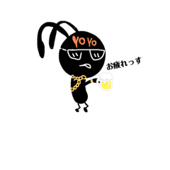 [LINEスタンプ] 黒ちゃんの日常生活2