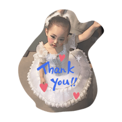 [LINEスタンプ] little ballerinaあーちゃん