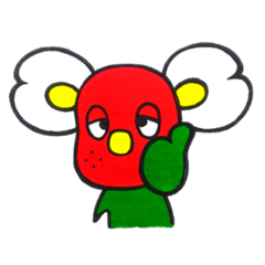 [LINEスタンプ] いちごあら